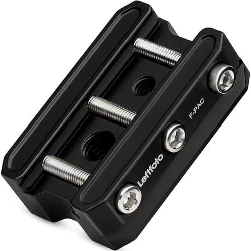 Leftfoto Picatinny ArcaSwiss Rail Clamp Dual System Quick InstallSafety Stopsfor PhotoHunting - Image 1