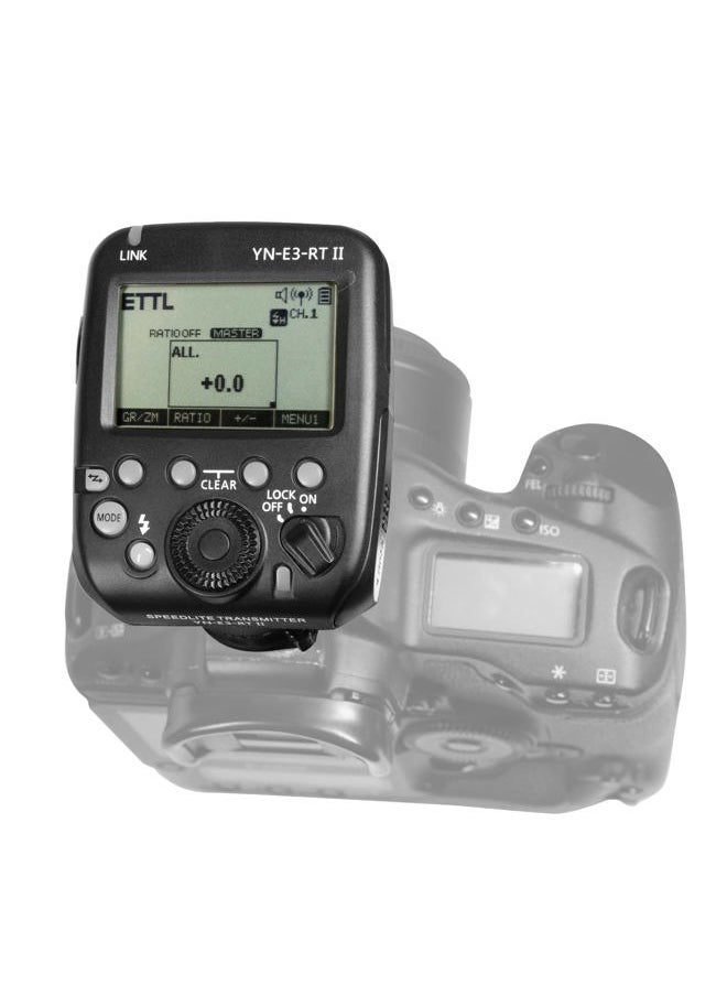 YONGNUO YN-E3-RT II E3-RT II E3RT II Flash Trigger, TTL Flash Speedlite Wireless Transmitter, for Canon ST-E3-RT, 600EX-RT(II), YONGNUO YN968EX-RT, YN600EX-RT(II), YN686EX-RT, YNE3-RX  - Image 5