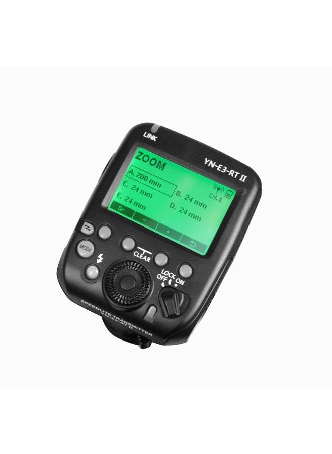 YONGNUO YN-E3-RT II E3-RT II E3RT II Flash Trigger, TTL Flash Speedlite Wireless Transmitter, for Canon ST-E3-RT, 600EX-RT(II), YONGNUO YN968EX-RT, YN600EX-RT(II), YN686EX-RT, YNE3-RX  - Image 1