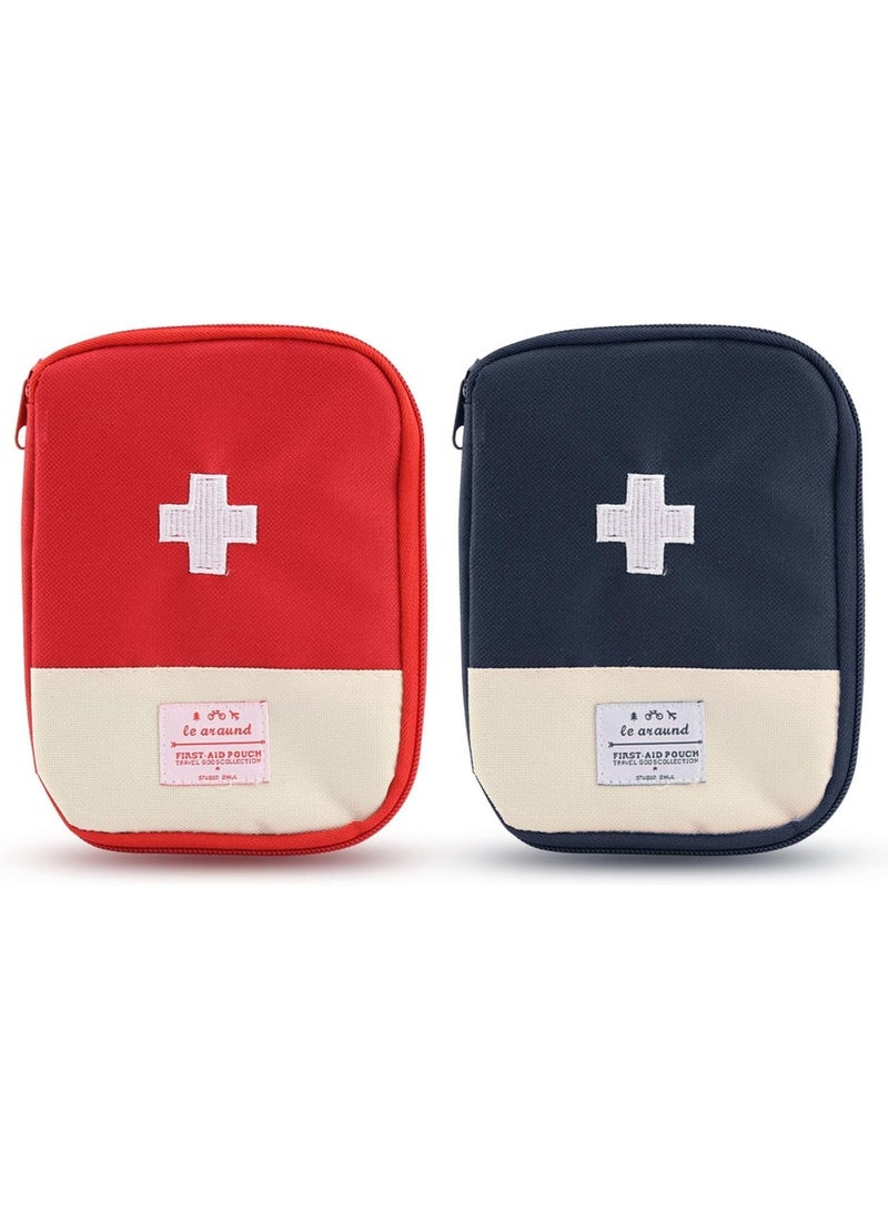 JOGAMS 2Pcs Mini First Aid Bag Portable Travel Cycling Marathon Running Outdoor Camping Hiking Travel Emergency  - Image 1