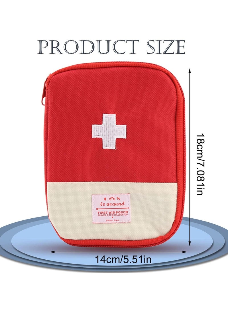 JOGAMS 2Pcs Mini First Aid Bag Portable Travel Cycling Marathon Running Outdoor Camping Hiking Travel Emergency  - Image 2