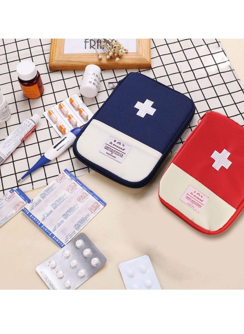 JOGAMS 2Pcs Mini First Aid Bag Portable Travel Cycling Marathon Running Outdoor Camping Hiking Travel Emergency  - Image 4