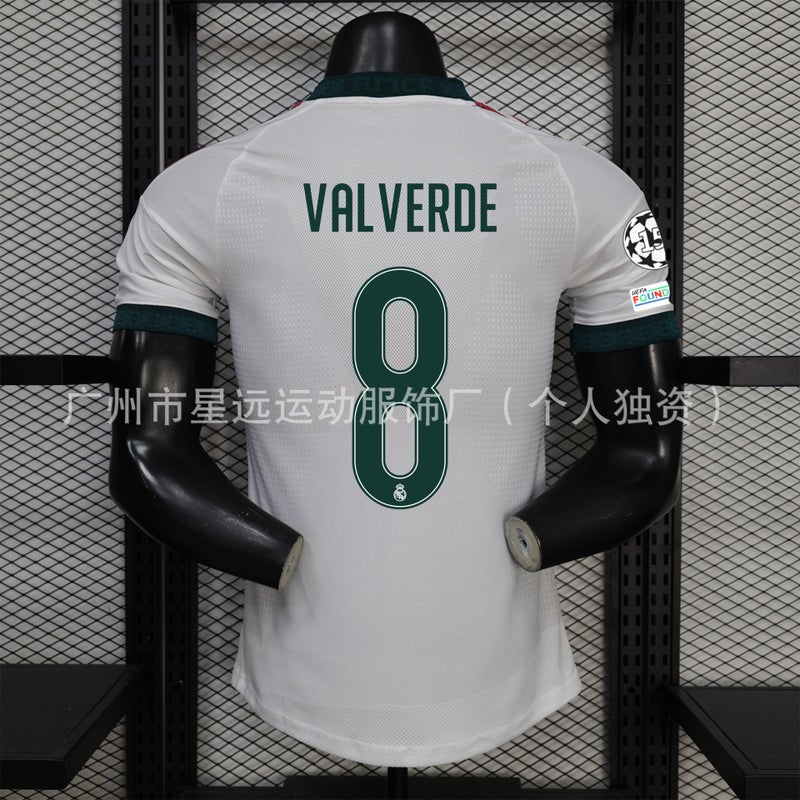 Real Madrid 2026-27 Home Player Jersey with Mbappe & Bellingham Printing - Image 4