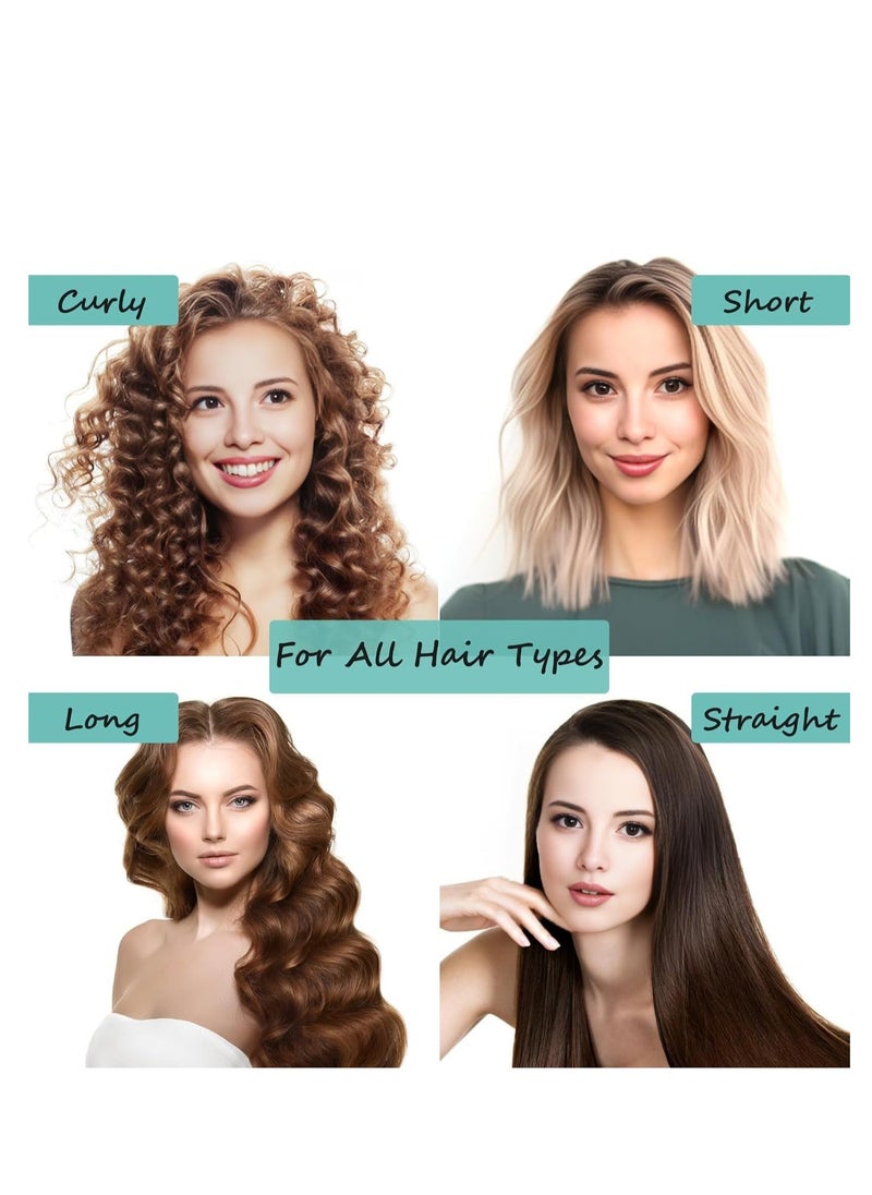 Premify - Satin Heatless Hair Curler, 3pcs Overnight Hair Curling Set, Heatless Curling Rod & Headbands for Short & Long Hair, Heatless Curls & Hair Wrap Curlers (Pink TieDye) - Image 1
