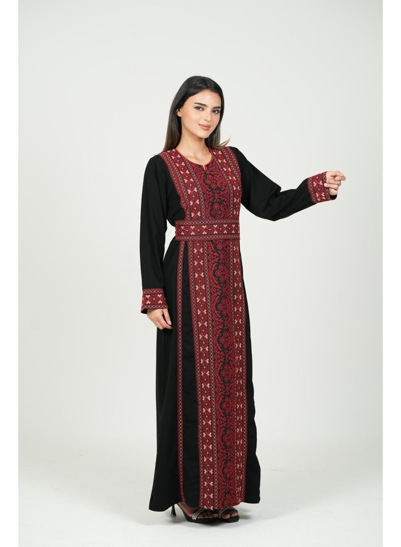 AL BENT AL SHARQIEH women embroidered jalabiya dress - Image 2