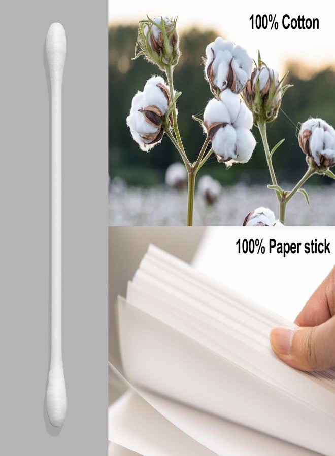 2ools Cotton Buds, Gentle Cotton Swabs for Personal Hygiene and Beauty - 200 Sticks (400 Swabs) (TSCS8003, Pack of 2) - Image 5