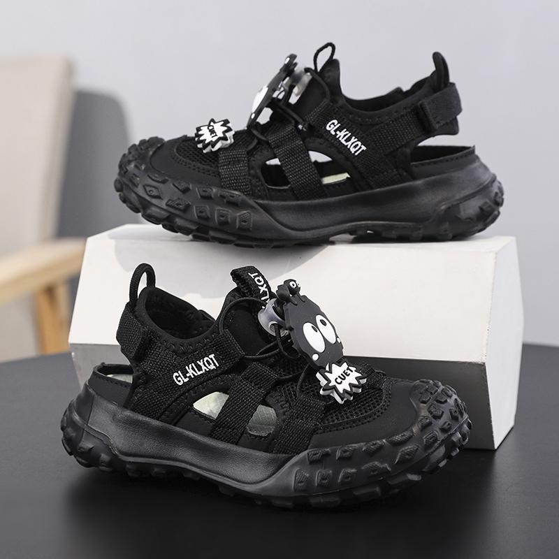 Boys' Mesh Shoes 2025 Kidsren'S Fashion Cut Out Breathable Lightweight Sports Sandals Girls' Frame Shoes - Image 4