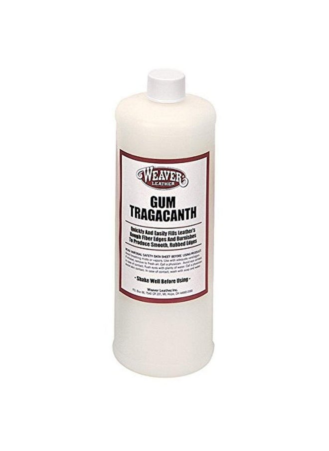 Weaver Leather - Weaver Leather Gum Tragacanth, White, 1 Quart - Image 1