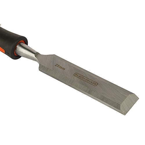 BLACK+DECKER BDHT16697 Steel Wood Chisel-25mm (Orange) - Image 3