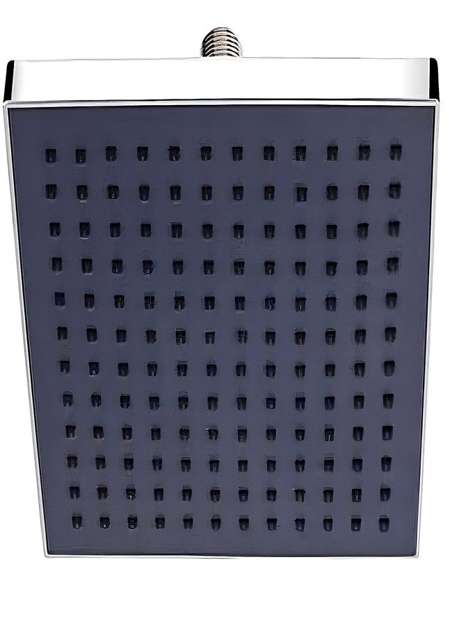 Carnival ABS Luxury Overhead Cubix Shaped 8x8 Inch Rainfall Shower Head For Bathroom Without Arm | Chrome Finish - Image 1