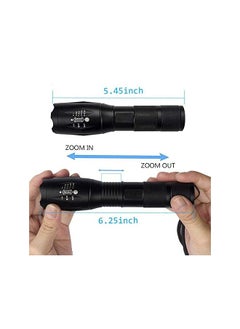 Cree Bright Cree XM-L T6 high lumens Zoomable LED Flashlight with charger and battery  - Image 5
