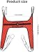FSUHHIAD Lift Sling Commode Patient Lift Slings Medical Transfer Sling for Patients Shower Bath Large Toileting Sling Lift Sling for Elderly Bariatric Divided U SlingsXL - Image 3