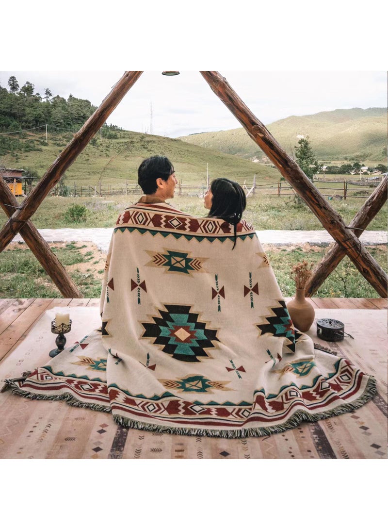 Y&D 160*130cm Camping Blanket Outdoor Blanket Picnic Blanket Sofa Blanket Bed End Blanket Air Conditioning Blanket Shawl Blanket Thread Blanket  - Image 2