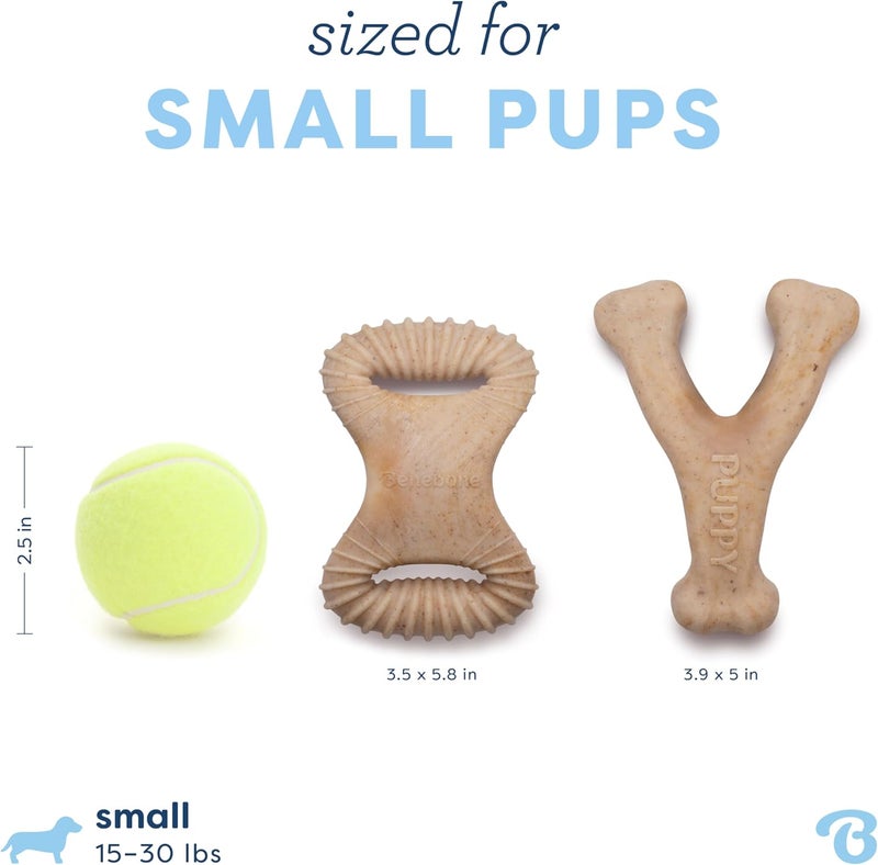 Benebone Puppy 2-Pack Dental Chew/Wishbone Chicken Small - Image 4