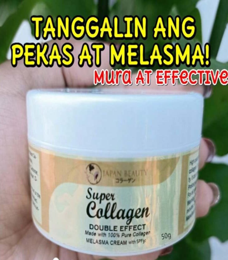 Super Collagen Double Effect Melasma & Whitening Cream with SPF30 - 50g - Image 2