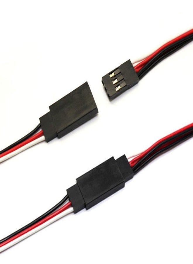 Fraternize 2sets 3Pin Magnetic Snap-on JR Extension Cable for RC Cars Models,Trucks Robotics DIY Electronics,Remote Control lamp Group Magnetic Suction Extension Cable,Quick disassembly Connector (20cm-2 Sets) - Image 5