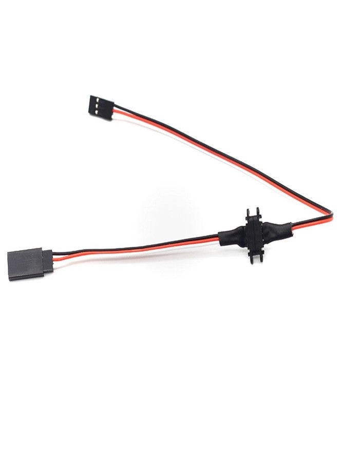 Fraternize 2sets 3Pin Magnetic Snap-on JR Extension Cable for RC Cars Models,Trucks Robotics DIY Electronics,Remote Control lamp Group Magnetic Suction Extension Cable,Quick disassembly Connector (20cm-2 Sets) - Image 3
