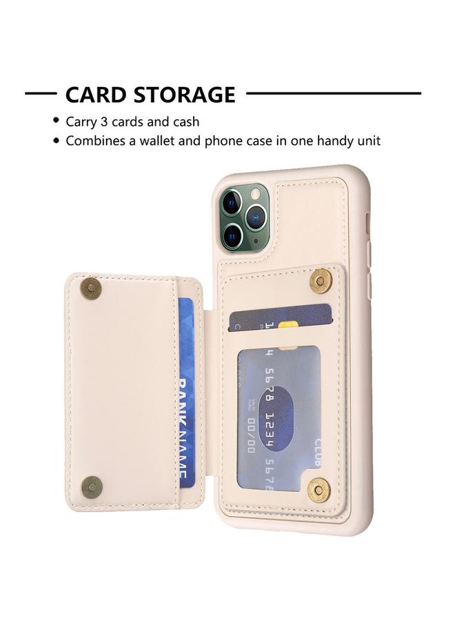 زبون جراب لهاتف iPhone 11 Pro Max مزود بفتحة للبطاقات الشبكية - Image 4