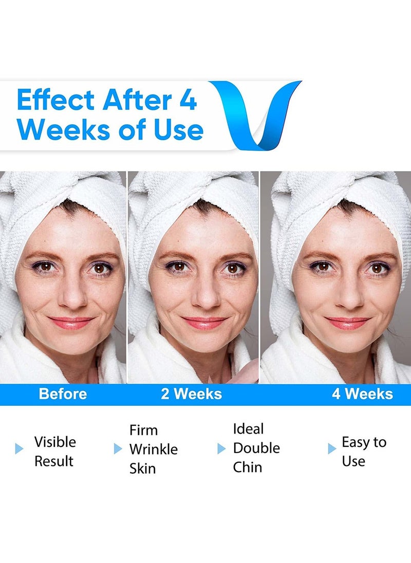 RUKYU - Facial Slimming V Facial Massager, Double Chin Machine, 6 Modes, 12 Intensity Levels, Face Lift Device, Intelligent Lifting Firming Saggy Skin Tightening Machine Women Skin Care, V-shaped Cheek Lift - Image 1