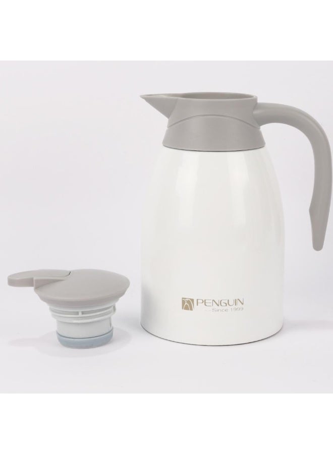 بنجوين ترمس قهوة أبيض 1500 مل - Image 3