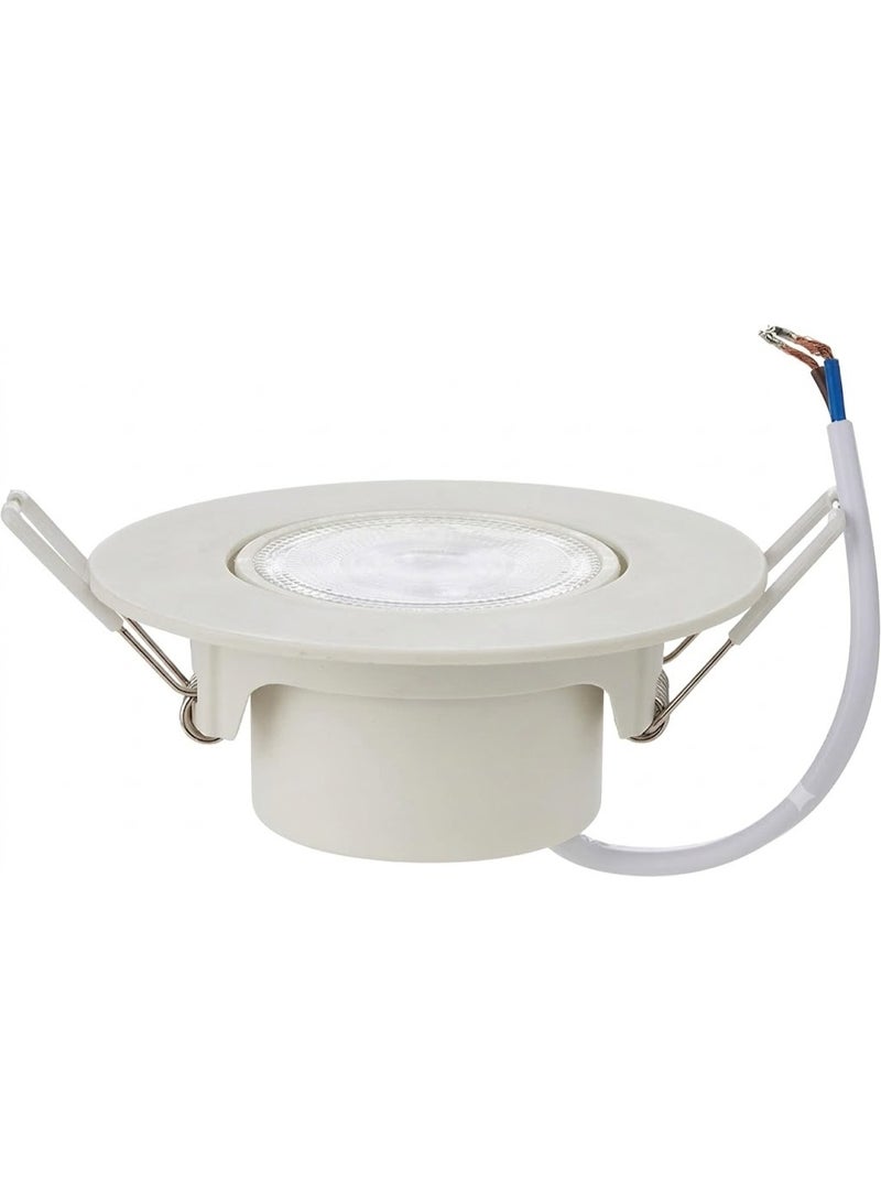 ليناكز الأصلي مصباح كشاف LED طراز SL052 RD SPOT 070، بقوة 5.8 واط، لون أبيض دافئ (2700 كلفن)، هيكل أبيض - أبيض دافئ - Image 2