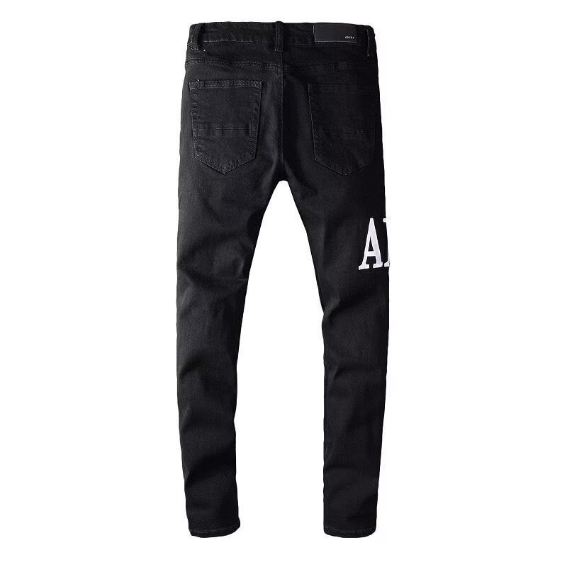 Unisex Classic Denim Jeans Loose Fit Daily Outdoor Wear - Image 4