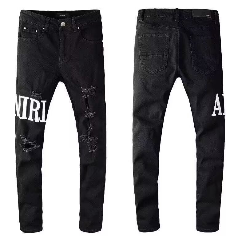 Unisex Classic Denim Jeans Loose Fit Daily Outdoor Wear - Image 2