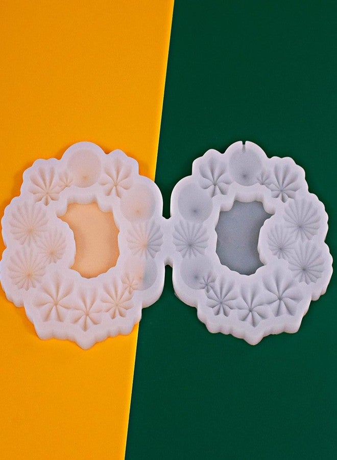 mostsom Silicone Lollipop Molds,Chocolate Candy Mold Lollypop Sucker Molds Flower Honeycomb Chocolate Hard Candy Molds No Sticks 2PCS (A_ Flower Round Ring) - Image 5