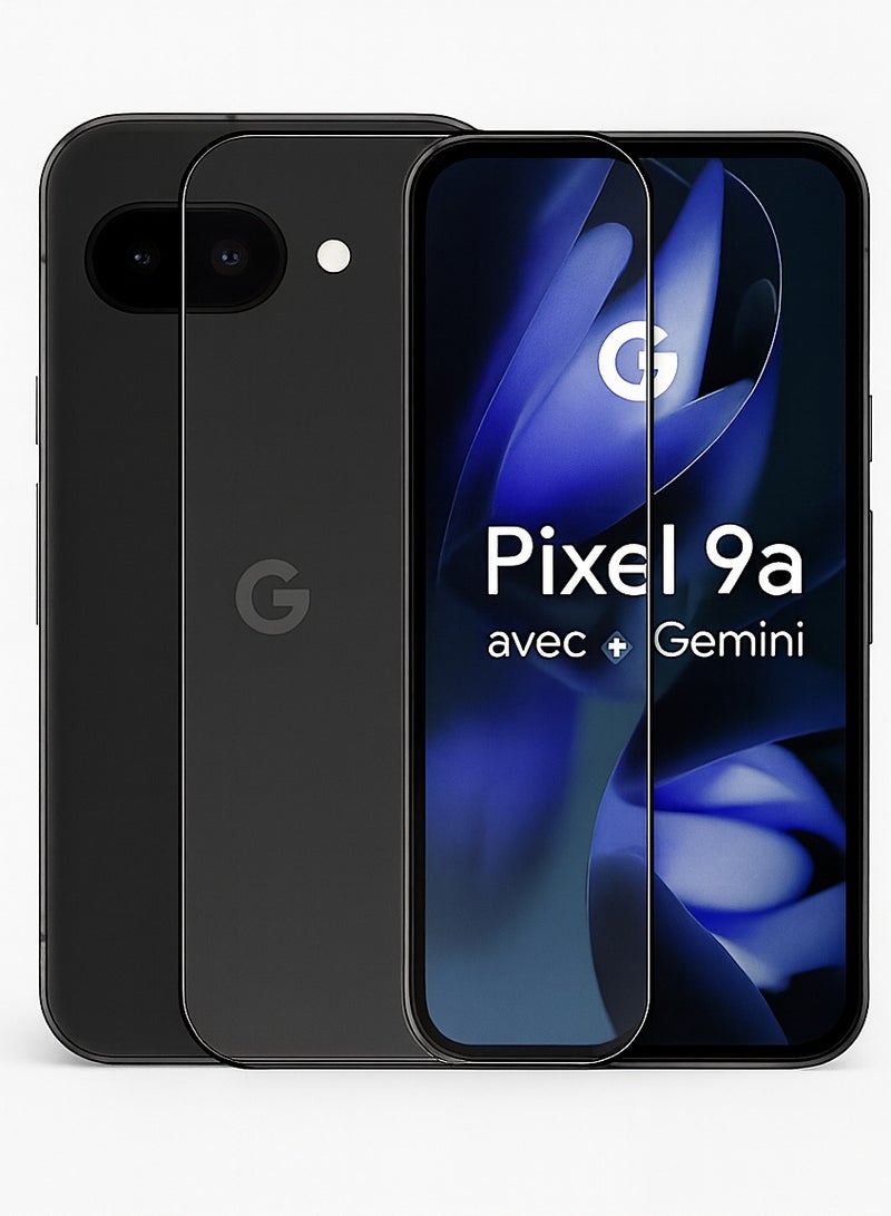 Beyox Tempered Screen Protector for Google Pixel 9A Tempered Glass Screen Protector 9H Hardness Anti Fingerprint Scratch Resistant Glass - Image 1