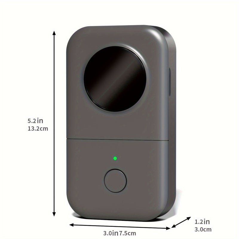 Phomemo Wireless Label Maker Mini Thermal Sticker Printer Grey Portable Easy To Use With Smartphone Multiple Templates For Home Office Organizing - Image 2