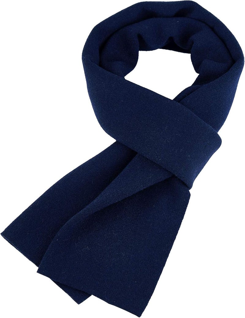 IONA Men's Winter Cashmere Feel Australian Wool Soft Warm Knitted Scarf - Image 5