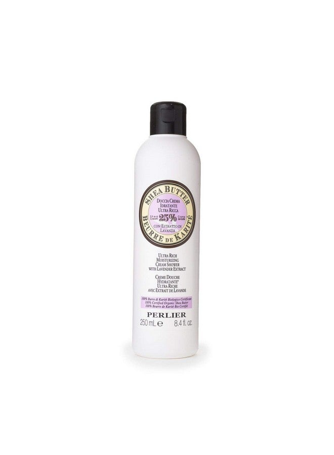 Perlier Shea Butter with Lavender Ultra Rich Bath Cream, 8.4 fl. oz. (B008C3V4MU)