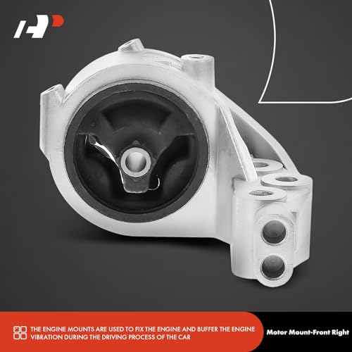 A-Premium 4PCS Engine Motor and Transmission Mount Set Compatible with Dodge Stratus & Chrysler Sebring 01-05 & Mitsubishi Eclipse 2000-2005, Galant, V6 3.0L, Automatic Transmission, Replace# MR272200 - Image 5