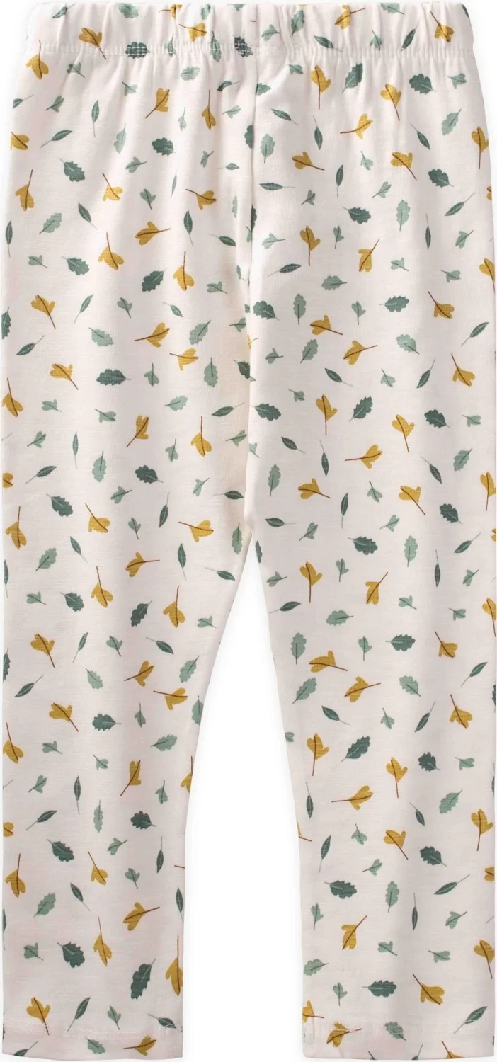 Cigit Patterned Tights 1-8 Years Off White
