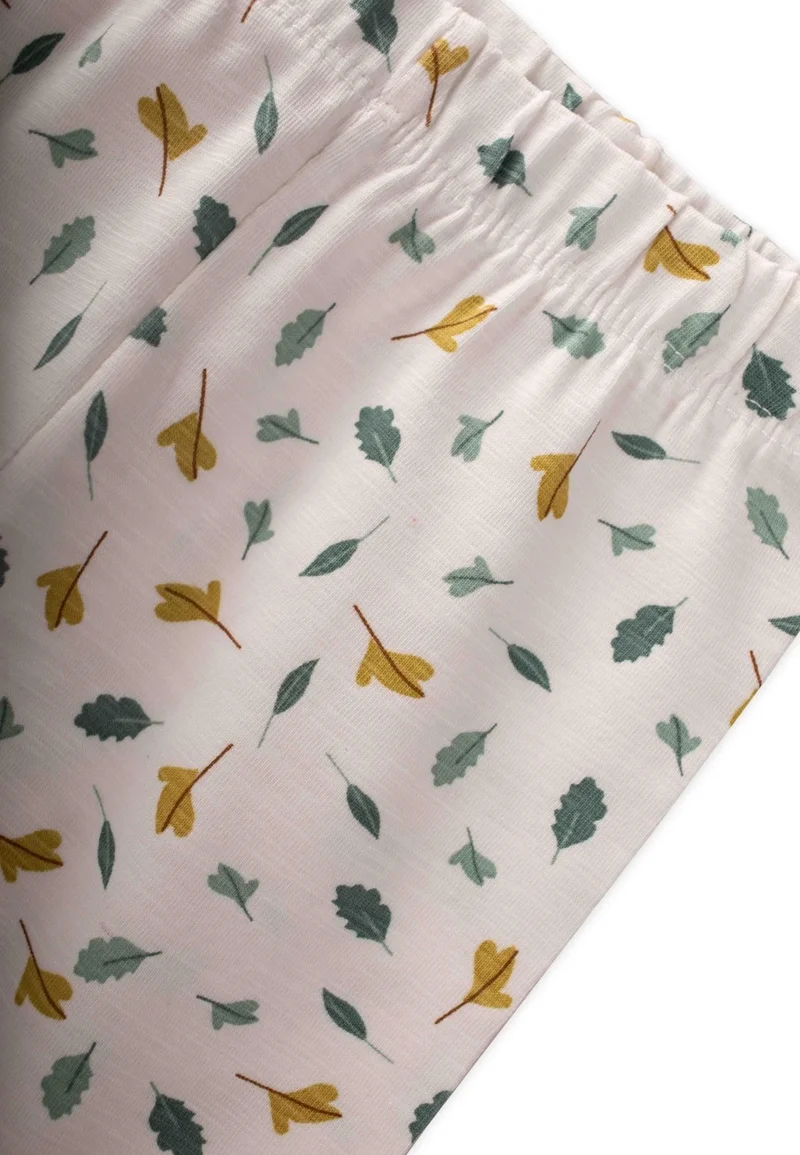 Cigit Patterned Tights 1-8 Years Off White