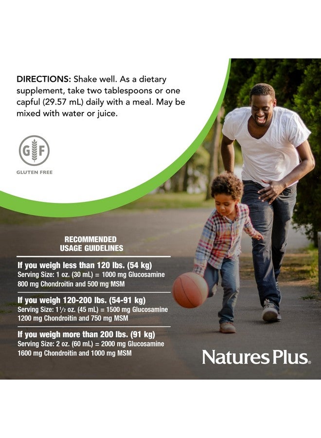 NaturesPlus ناتشرز بلس ألترا Rx-جوينت سائل، عسل ليمون - 30 أونصة سائلة - يدعم وظيفة المفاصل الصحية - مع الجلوكوزامين، الكوندرويتين و MSM - خالي من الغلوتين - 30 حصة - Image 5
