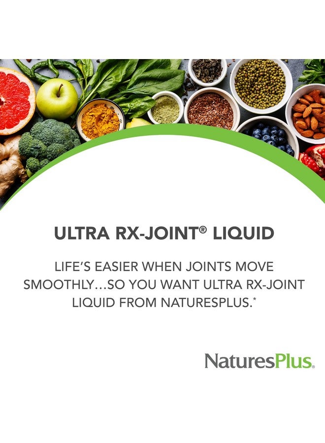 NaturesPlus ناتشرز بلس ألترا Rx-جوينت سائل، عسل ليمون - 30 أونصة سائلة - يدعم وظيفة المفاصل الصحية - مع الجلوكوزامين، الكوندرويتين و MSM - خالي من الغلوتين - 30 حصة - Image 2