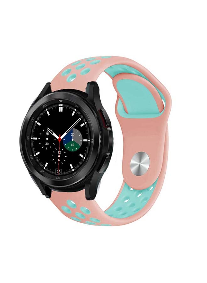 Perfii Dot Silicone Replacement Band for Samsung Galaxy Watch4 42/46mm Multicolour - Image 2