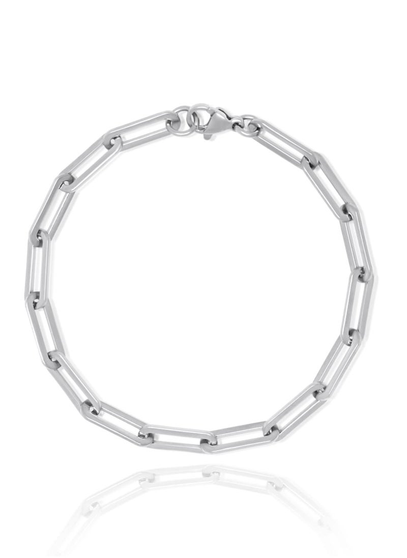 Clé de Lune - Empty Chain Bracelet- Silver - Image 1
