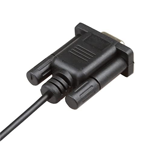 Relper Lineso DB9Pin Female to DC3.5mm Serial Cable-6 Feet Black - Image 3