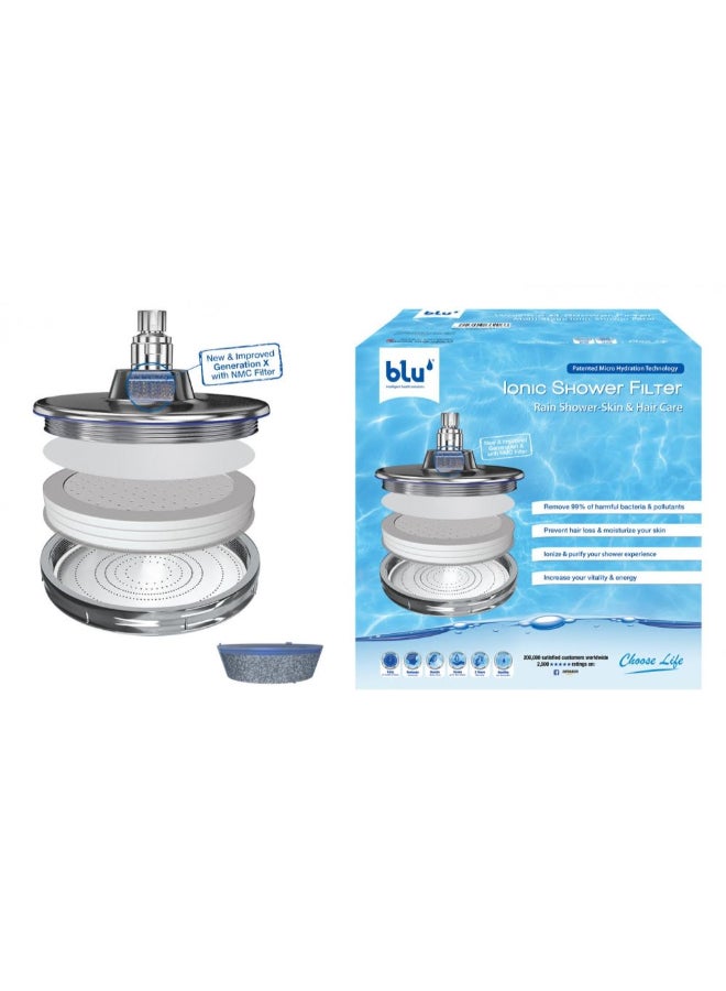 Blu ISF Rain Shower With 1 Nmc (Multi- Stage Shower Filtration System)