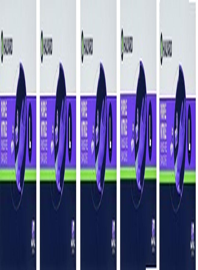 HALYARD قفازات فحص نيتريل بنفسجية HALYARD 55083، حجم كبير، (5-(عبوة)) - Image 1