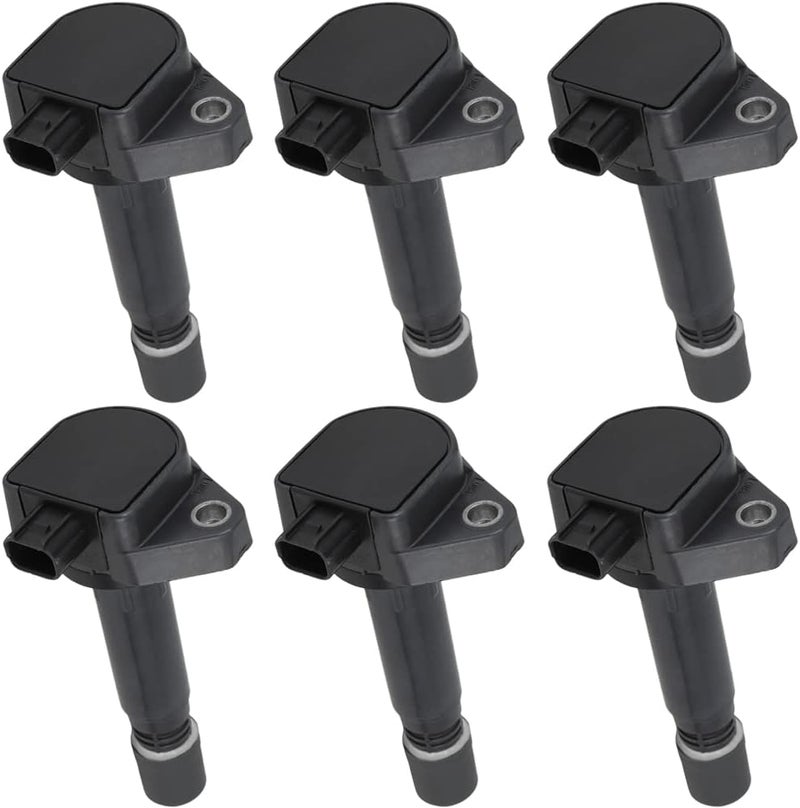 ARKAUTO 6PCS Ignition Coil Set for Honda Ridgeline, Pilot, Acura MDX, ZDX, RDX 3.5 V6 - Image 1