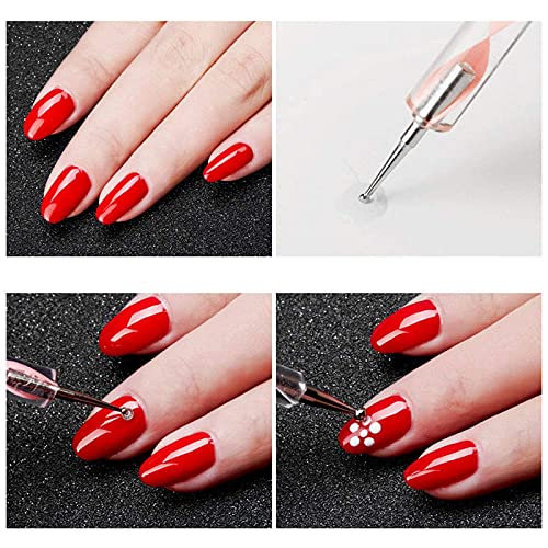 Belicia Nail Art Design Tools 5pcs Nail Dotting Pen Tool Nail Art Tip Dot Paint Manicure kit - Image 2