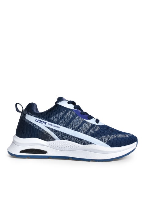 Sportive Lace-Up Sneakers For Men