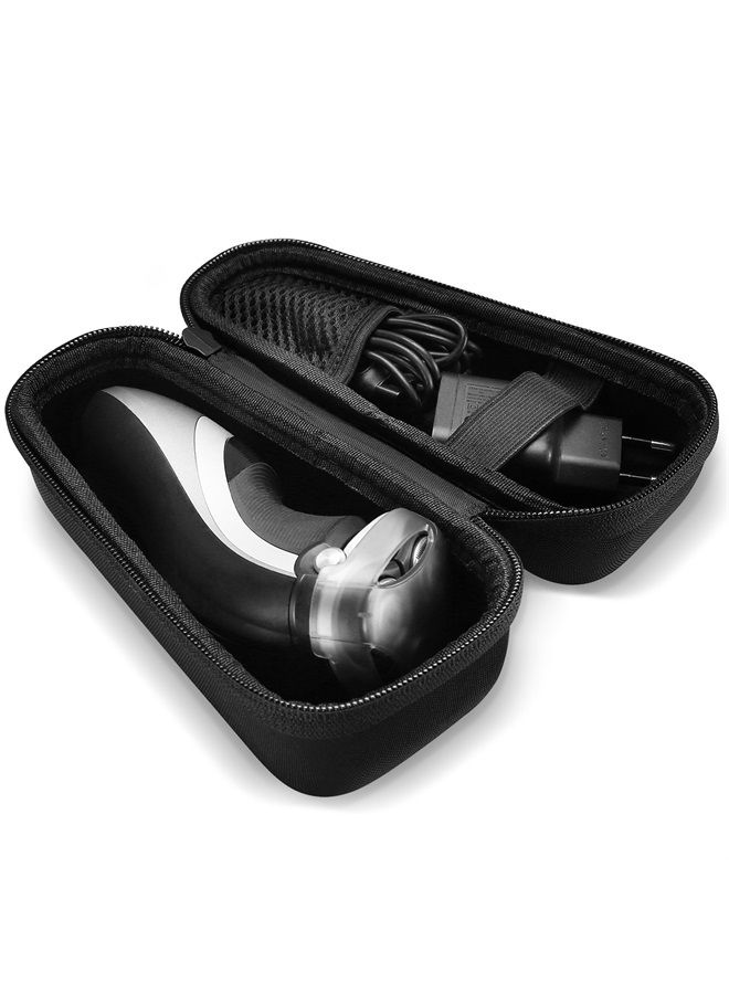 Procase Carrying Case for Philips Norelco Electric Shaver, Travel Carry Protective Bag for Philips Norelco Men's Trimmer and Shaver 4500 3100 6400 9700 1150x 8900 1100, Black