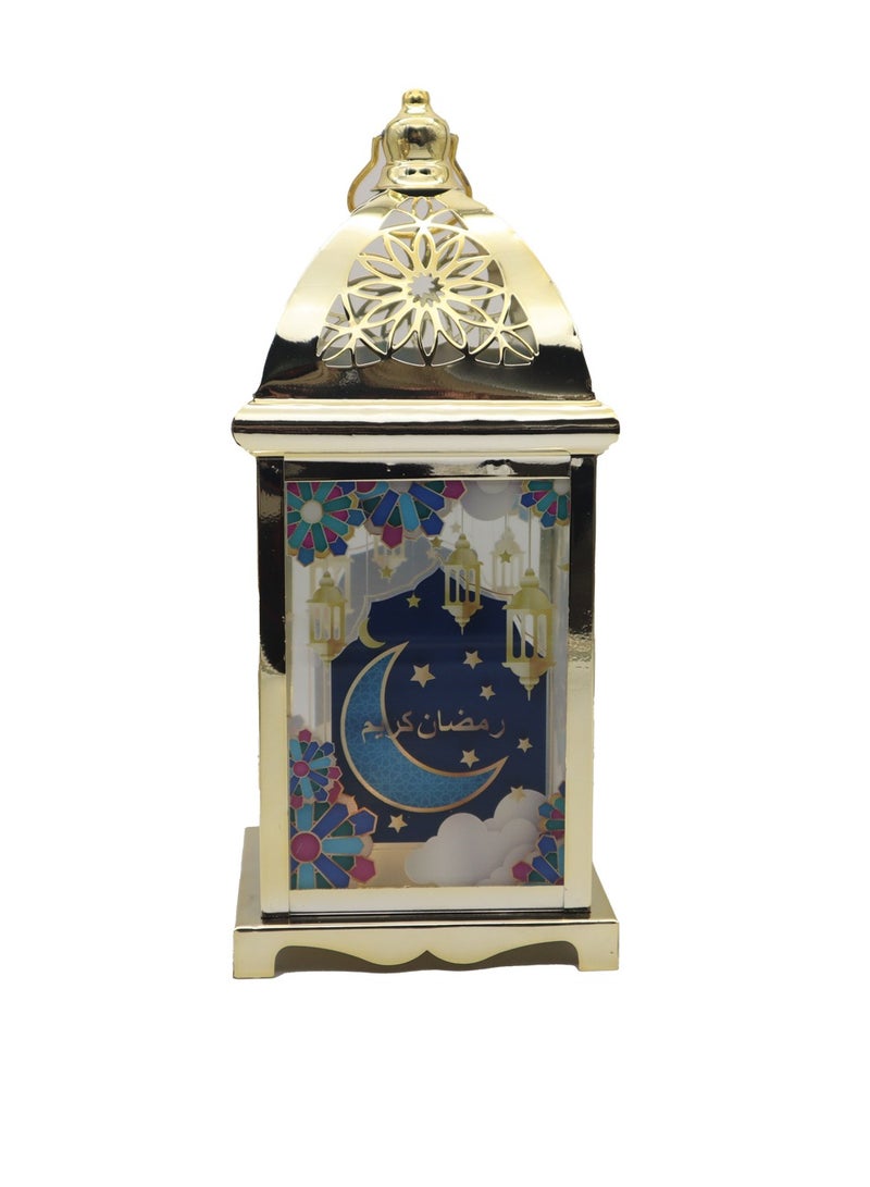 Yuwell Ramadan Lantern Ramadan Decoration Light Eid Decoration Lantern Lamp For Indoor And Outdoor Use - Image 1