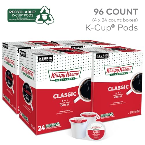 Krispy Kreme Classic Coffee, Keurig Single Serve K-Cup Pods, Medium Roast, 96 Count - Image 2