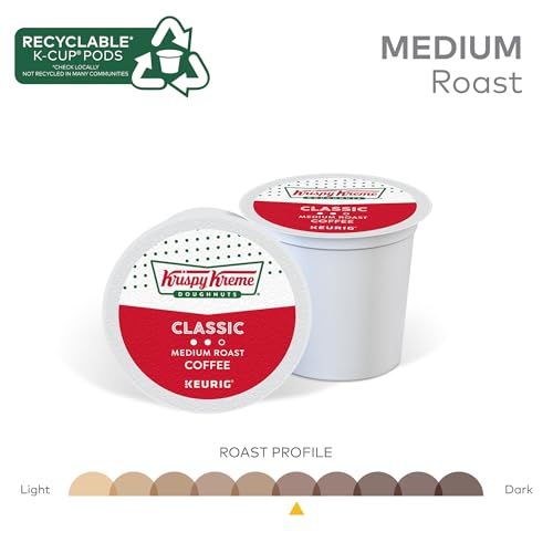 Krispy Kreme Classic Coffee, Keurig Single Serve K-Cup Pods, Medium Roast, 96 Count - Image 4