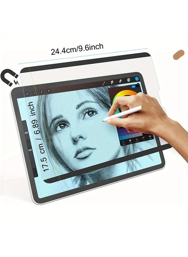 Magnetic Detachable Paper Like Screen Protector For iPad Air 4 5 10 9 Inch - Image 1